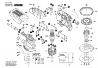 Bosch 3 601 C87 570 GEX 125-1 AE Random orbital sander 230 V / GB Spare Parts GEX125-1AE